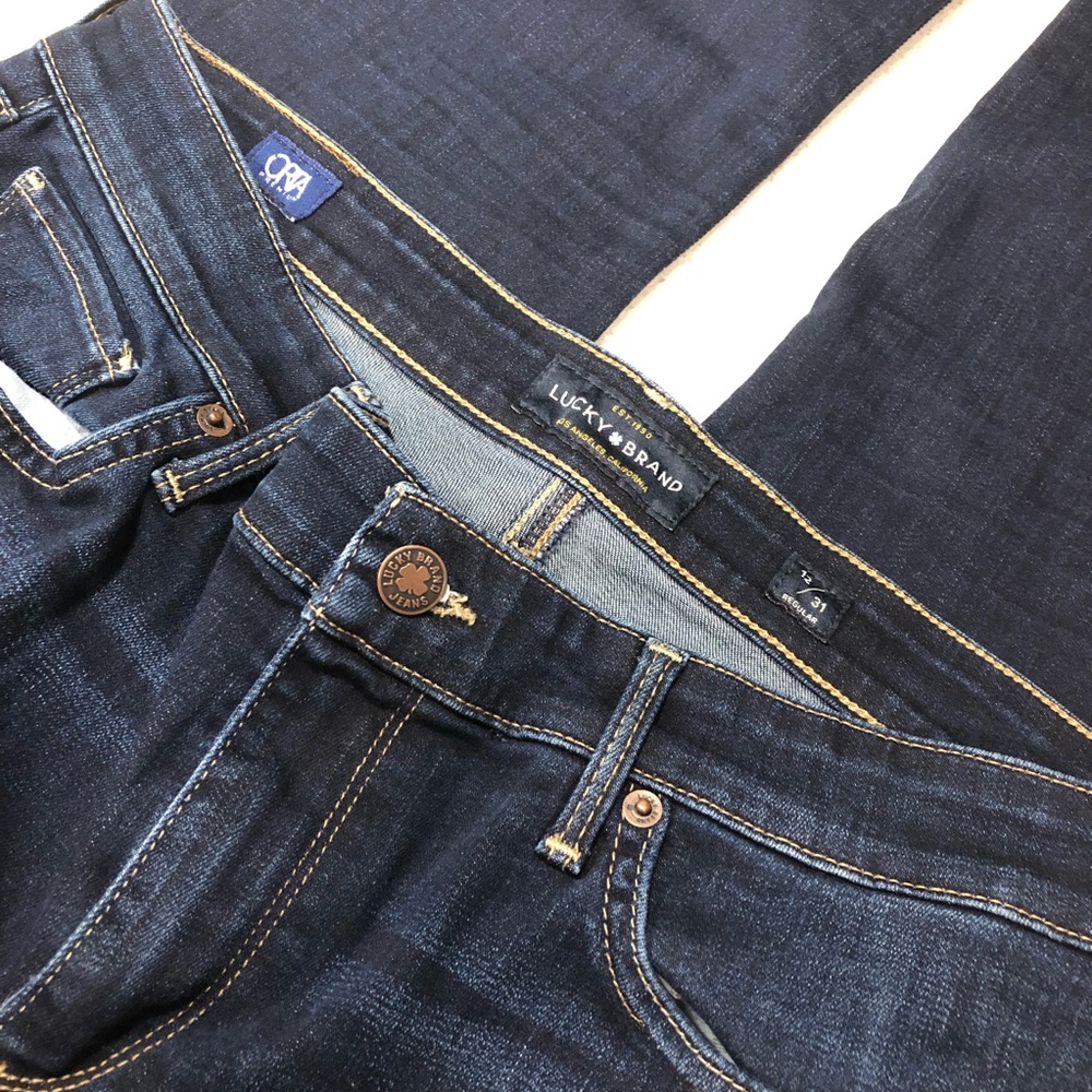 WOMEN’S LUCKY BRAND LOLITA BOOT CUT JEANS - SIZE 12